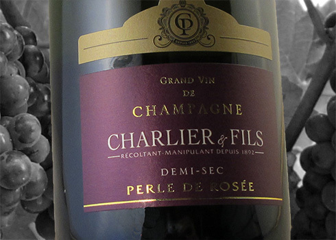 Champagner Charlier & Fils Perle de Rosée Demi Sec