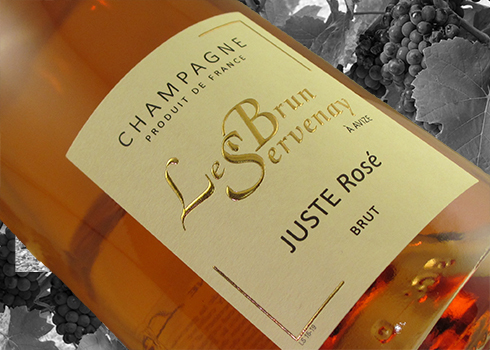 Champagner Le Brun Servenay Cuvée Juste Rosé Brut
