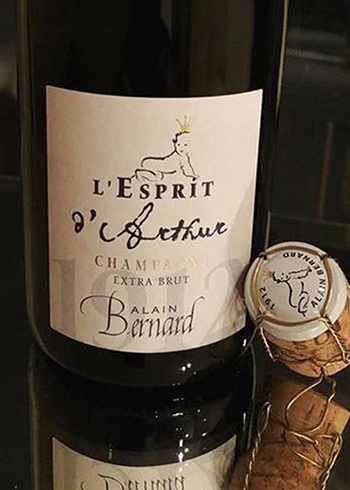 Champagner Alain Bernard L'Esprit d'Arthur BdN Grand Cru